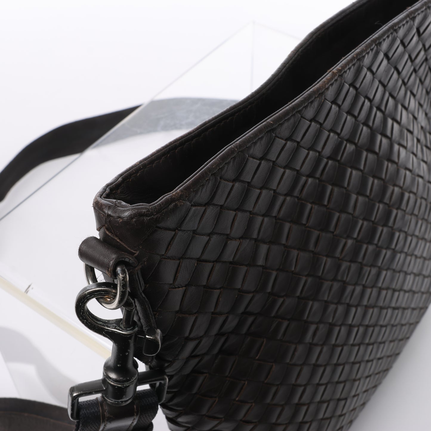 Bottega Veneta Nappa Intrecciato VN Umhängetasche Braun 276357