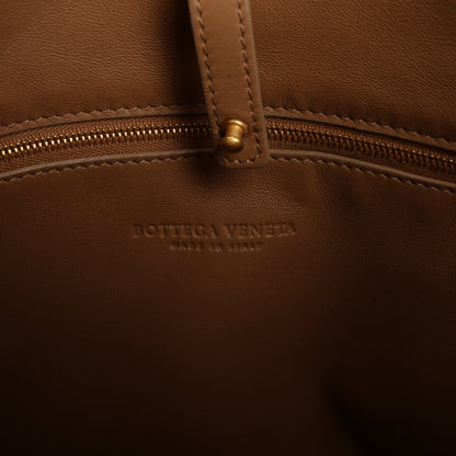 Bottega Veneta – Schultertasche aus braunem Leder