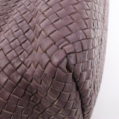 Bottega Veneta Intrecciato Cabat MM Ledertasche in Dusty Rose Taupe
