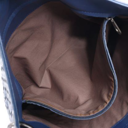 Bottega Veneta Nappa Intrecciato VN Umhängetasche in Blau 161623