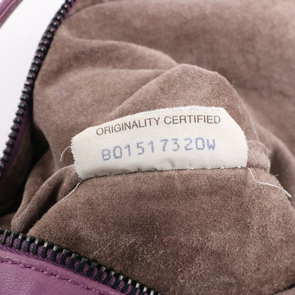 Bottega Veneta Intrecciato Leder One Shoulder Bag in Lila