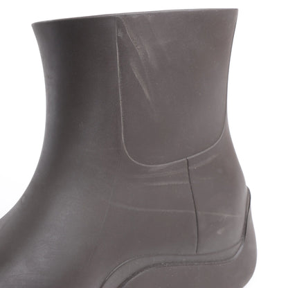 Bottega Veneta Paddles Rubber Rain Boots in Brown, Size 40 EU