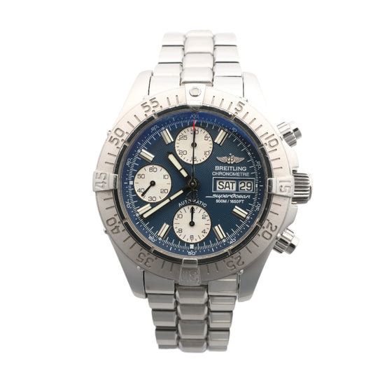Breitling Superocean A13340 2011322 SS AT Blue-Face Watch