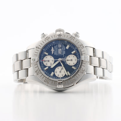 Breitling Superocean A13340 2011322 SS AT Blue-Face Watch
