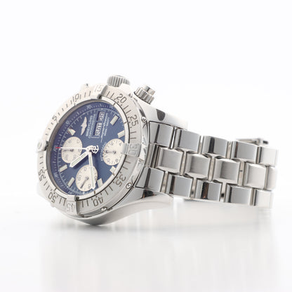 Breitling Superocean A13340 2011322 SS AT Blue-Face Watch