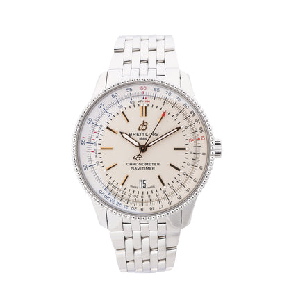 Breitling Navitimer Automatic 41 A17326211G1A1 7153274 SS AT Ivory-Face Watch