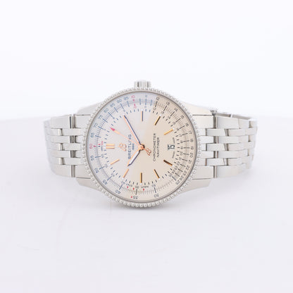 Breitling Navitimer Automatic 41 A17326211G1A1 7153274 SS AT Ivory-Face Watch