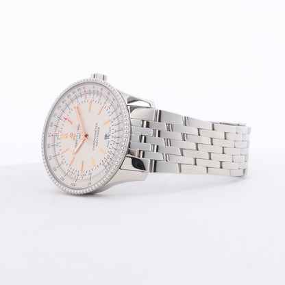 Breitling Navitimer Automatic 41 A17326211G1A1 7153274 SS AT Ivory-Face Watch