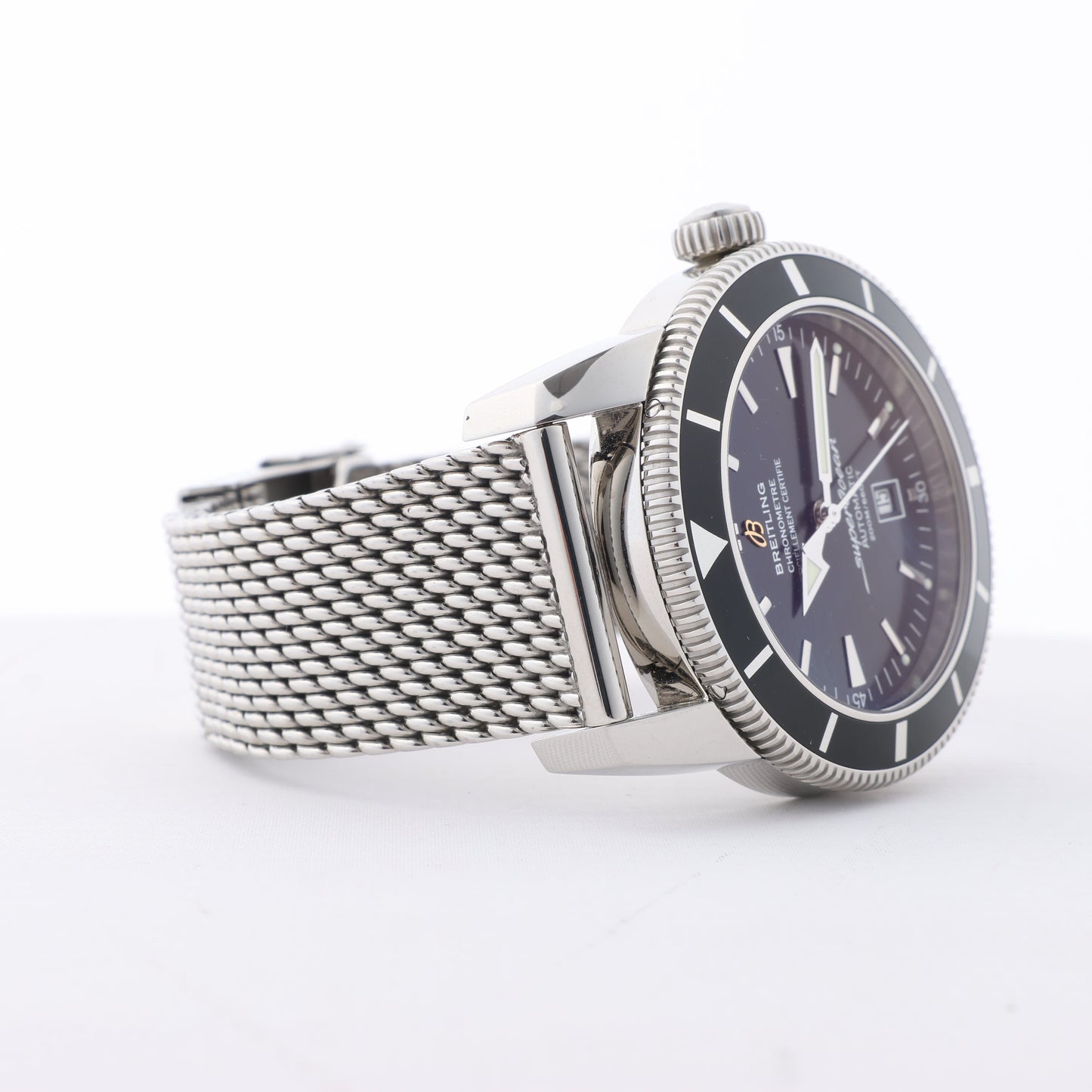 Montre Breitling Superocean A172B680CA 1097540 SS AT à cadran noir