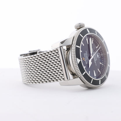 Montre Breitling Superocean A172B680CA 1097540 SS AT à cadran noir