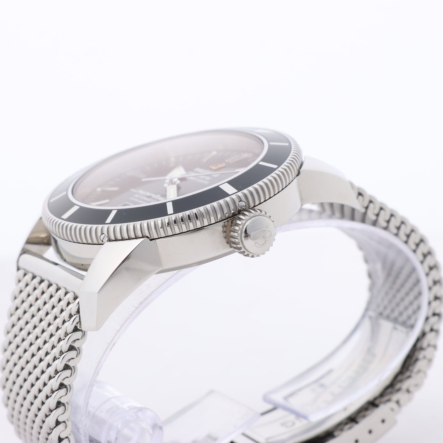 Montre Breitling Superocean A172B680CA 1097540 SS AT à cadran noir