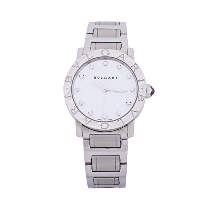 BVLGARI  Bvlgari Bvlgari BBL33S PO3356 SS AT Shell-Face Watch