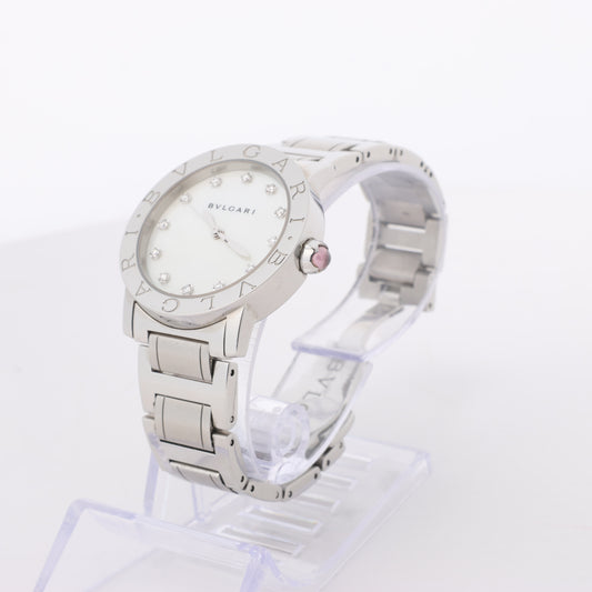 BVLGARI  Bvlgari Bvlgari BBL33S PO3356 SS AT Shell-Face Watch