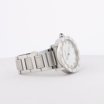 BVLGARI  Bvlgari Bvlgari BBL33S PO3356 SS AT Shell-Face Watch