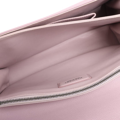 BVLGARI „Monete“ 2-Wege-Schultertasche aus rosa Leder