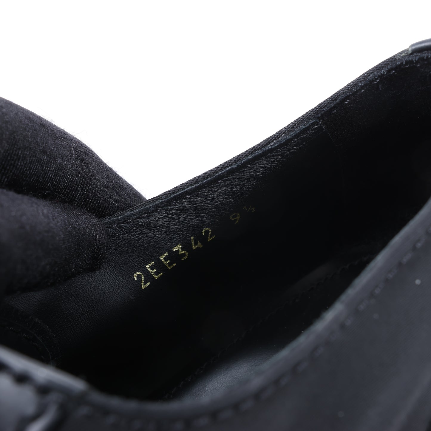 Prada Monolith Nylon &amp; Leder Loafer in Schwarz 2EE342, Größe 42 EU