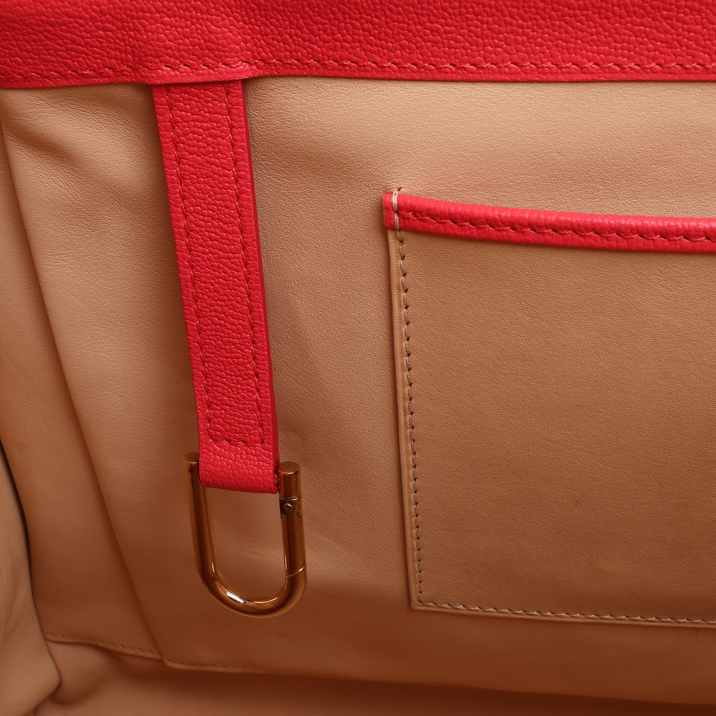 Delvaux Brillant GM Leather 2Way Handbag in Pink