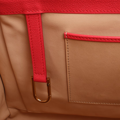 Delvaux Brillant GM Leather 2Way Handbag in Pink