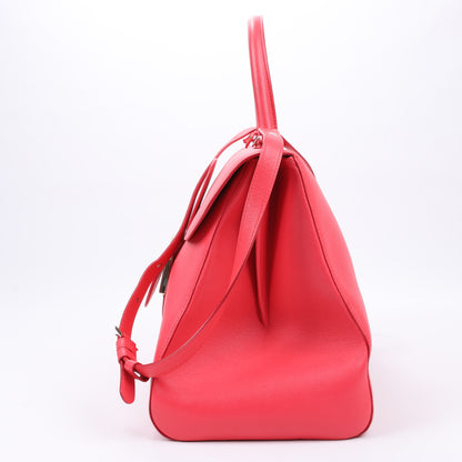 Delvaux Brillant GM Leather 2Way Handbag in Pink