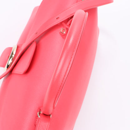 Delvaux Brillant GM Leather 2Way Handbag in Pink