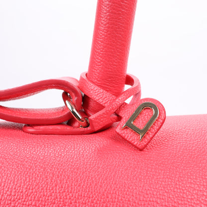 Delvaux Brillant GM Leather 2Way Handbag in Pink