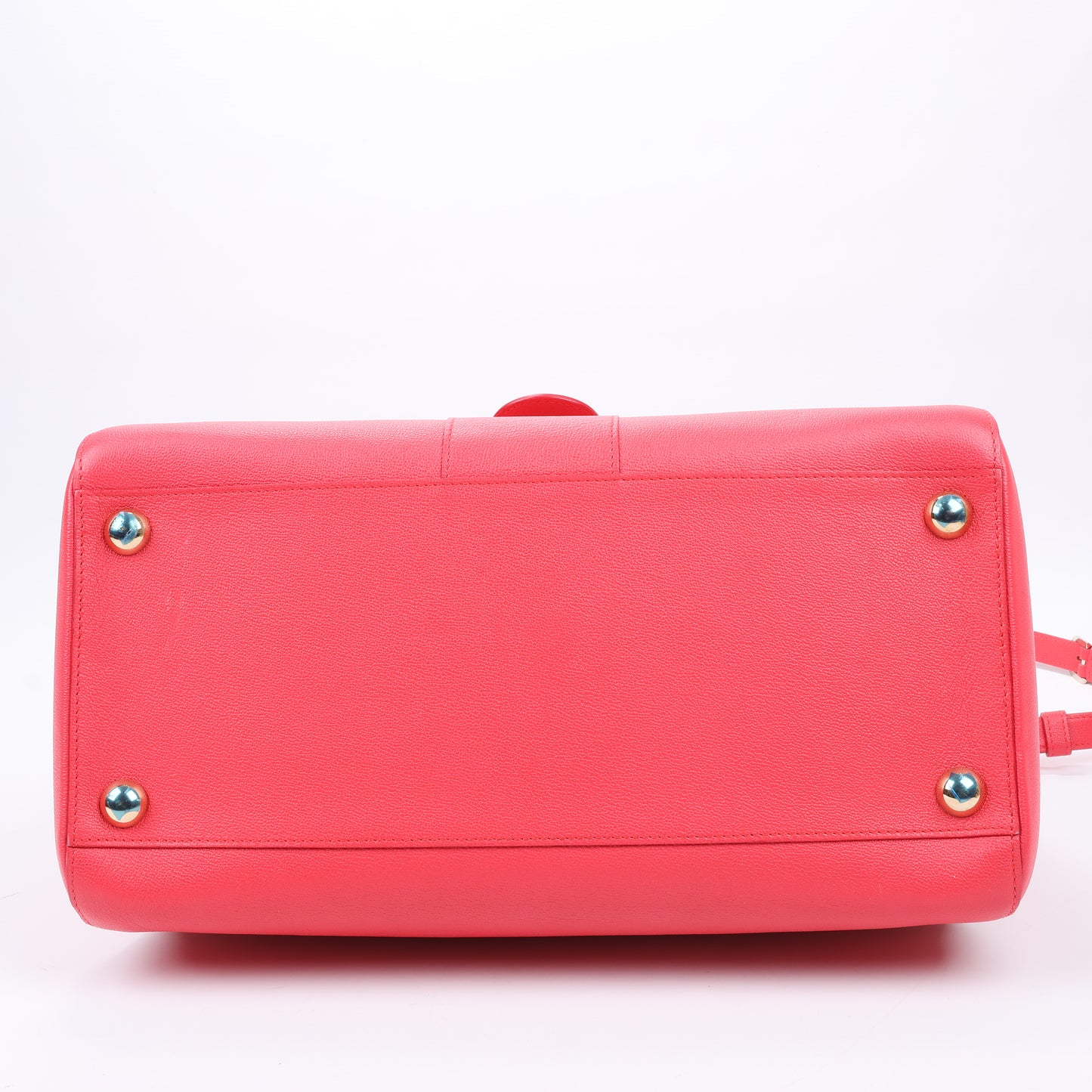 Delvaux Brillant GM Leather 2Way Handbag in Pink