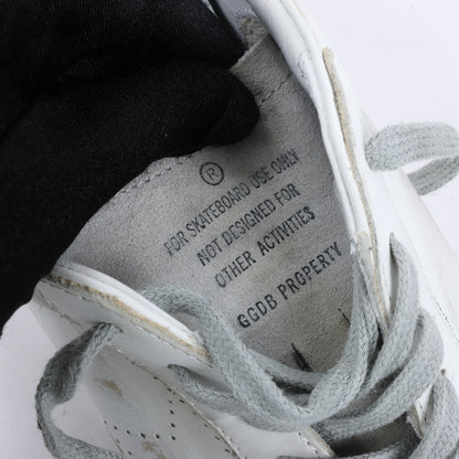 GOLDEN GOOSE Leder-Sneaker in Weiß SUPERSTAR, Größe 40 EU