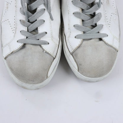 GOLDEN GOOSE Leder-Sneaker in Weiß SUPERSTAR, Größe 40 EU