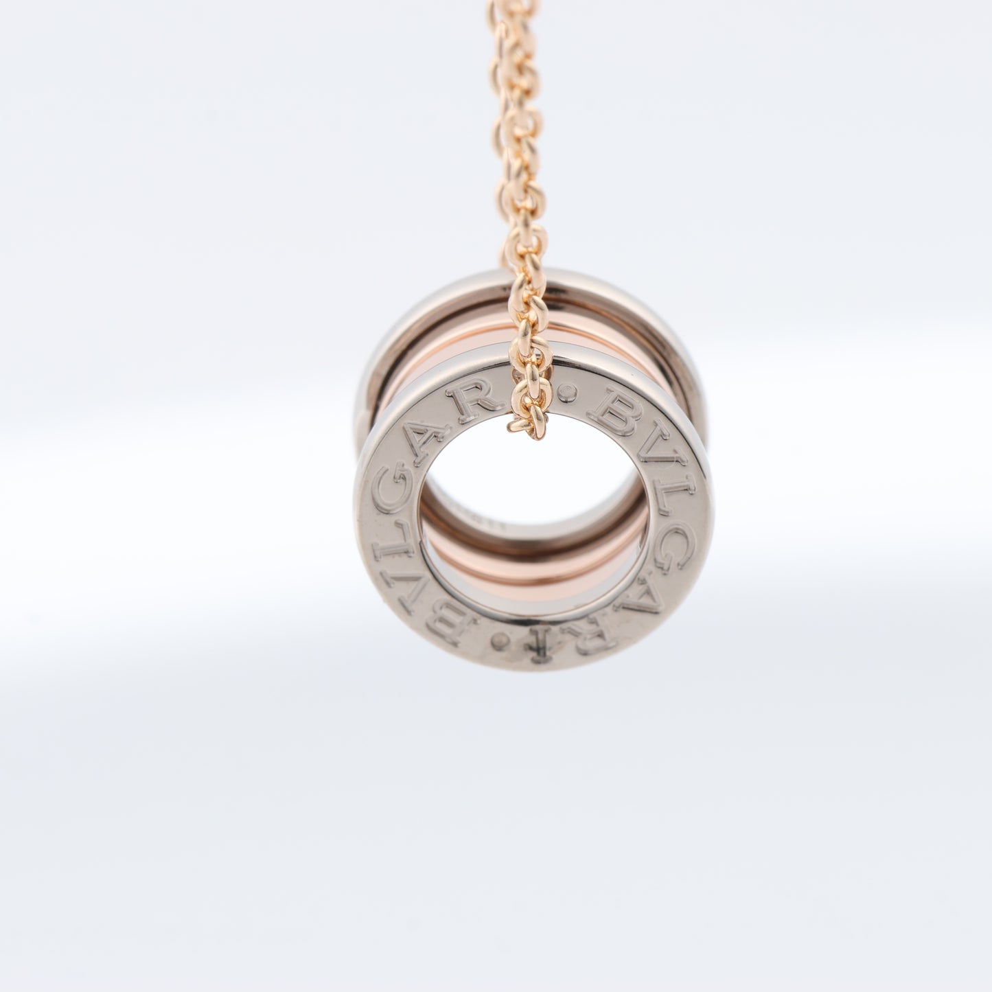 Bvlgari B.Zero 1 Perfect Mistake Necklace 750(PG×WG) 14.1g CL857655 352398