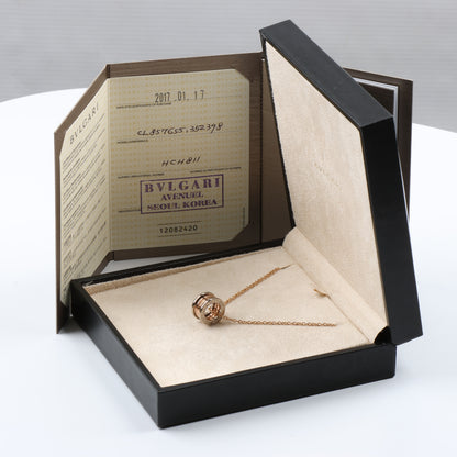 Bvlgari B.Zero 1 Perfect Mistake Necklace 750(PG×WG) 14.1g CL857655 352398