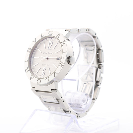 Bvlgari Bvlgari Bvlgari BB38WSSD AUTO L8718 SS AT Silver-Face Watch