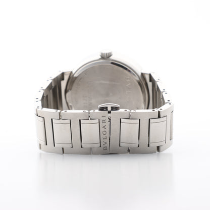Bvlgari Bvlgari Bvlgari BB38WSSD AUTO L8718 SS AT Uhr mit silbernem Zifferblatt
