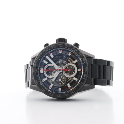 TAG Heuer Carrera Heuer 01 CAR2090.BH0729 WPD0400 CE AT Skeleton Dial Watch