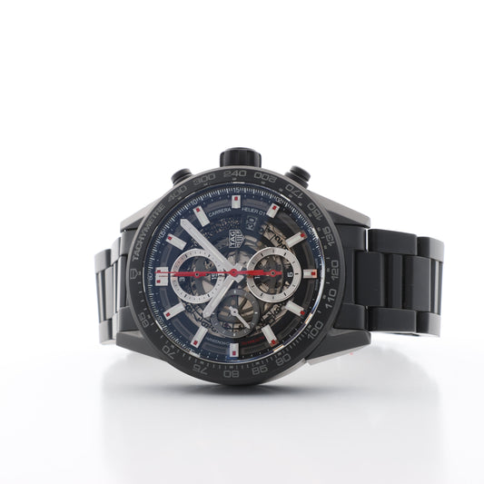 TAG Heuer Carrera Heuer 01 CAR2090.BH0729 WPD0400 CE AT Skeleton Dial Watch