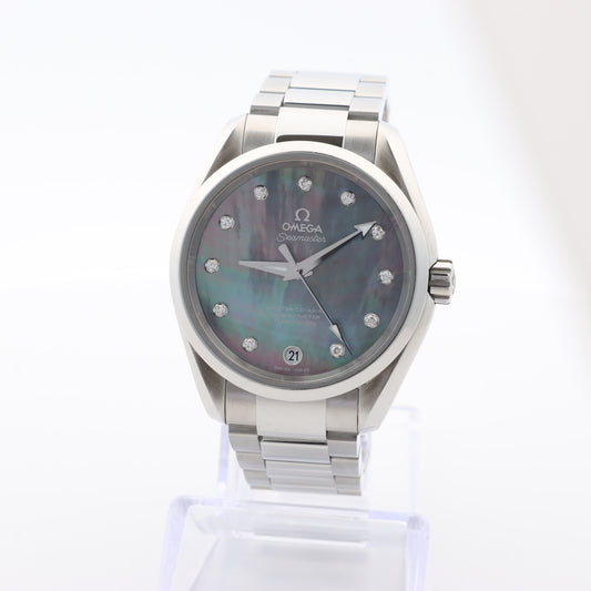 Omega Seamaster Aquaterra 231.10.39.21.57.001 87257832 SS AT Black-Shell-Face Watch