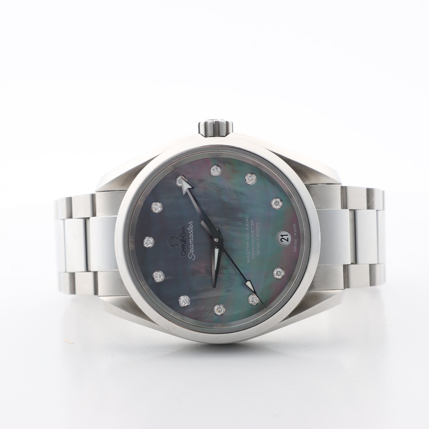 Omega Seamaster Aquaterra 231.10.39.21.57.001 87257832 SS AT Black-Shell-Face Watch