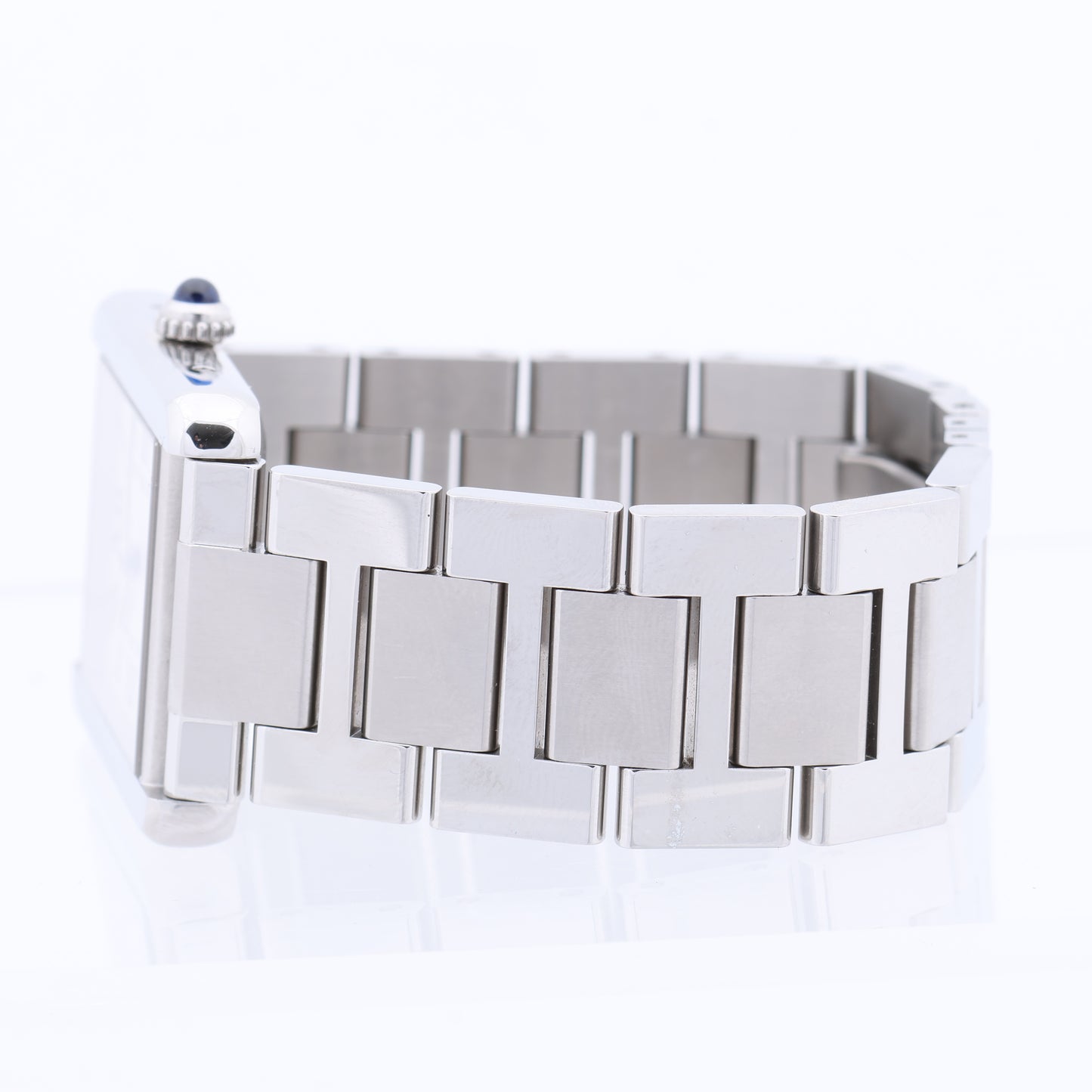 Cartier Tank Solo W5200028 3515780917TX SS AT Silver-Face Watch