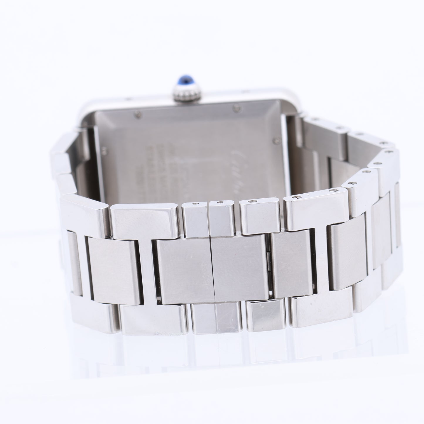 Cartier Tank Solo W5200028 3515780917TX SS AT Silver-Face Watch