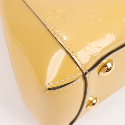 Louis Vuitton Monogram Vernis Montaigne MM Handtasche in Gelb M50169