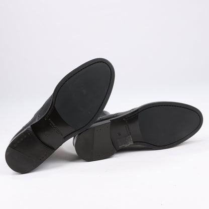 Bottega Veneta – Ankle Boots aus Leder und Stoff mit seitlichem Gore-Muster, Schwarz, Größe 39