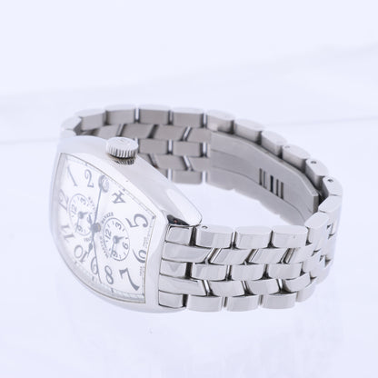 Franck Muller Master Banker 6850MB 575 SS AT Silver-Face Watch