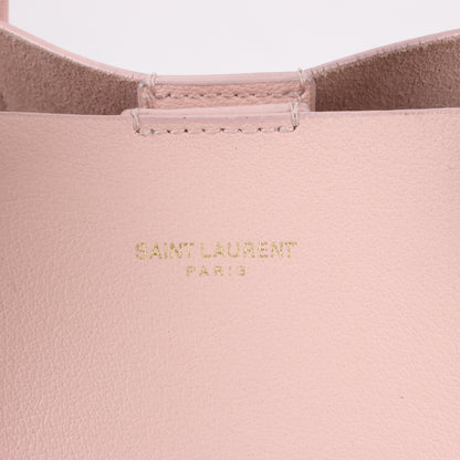 Saint Laurent Paris Toy Shopping 2-Wege-Handtasche aus Leder in Pink 498612