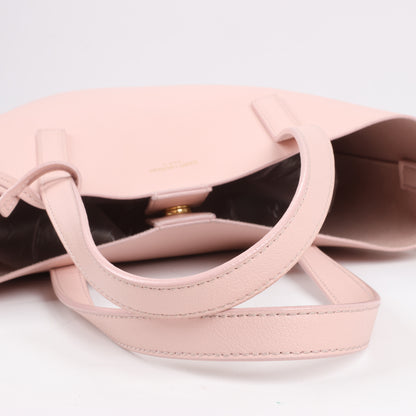 Saint Laurent Paris Toy Shopping 2-Wege-Handtasche aus Leder in Pink 498612