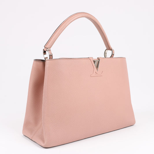 Louis Vuitton Parnassea Capucines MM Handtasche in Rosa M94471