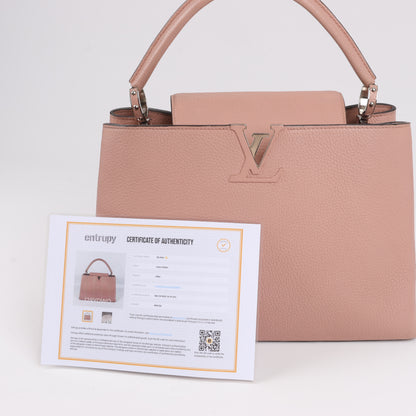 Louis Vuitton Parnassea Capucines MM Handtasche in Rosa M94471