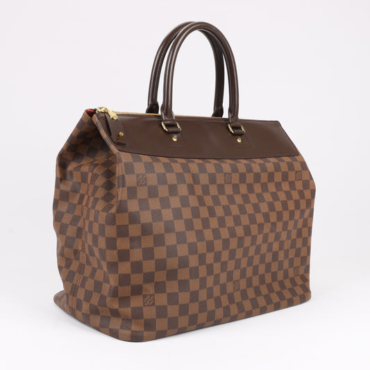 Louis Vuitton Damier Ebene Greenwich PM Handtasche in Braun N41165