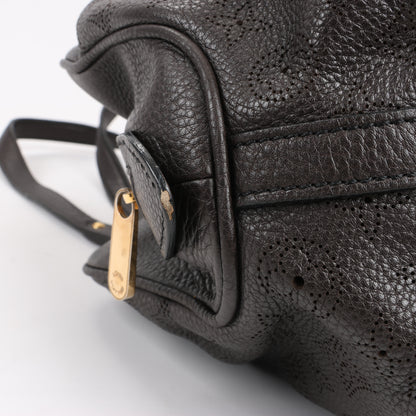 Louis Vuitton Monogram Mahina Leder Lunar GM Handtasche in Braun M97052