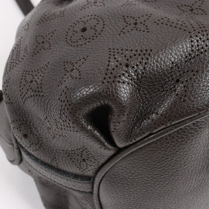 Louis Vuitton Monogram Mahina Leder Lunar GM Handtasche in Braun M97052