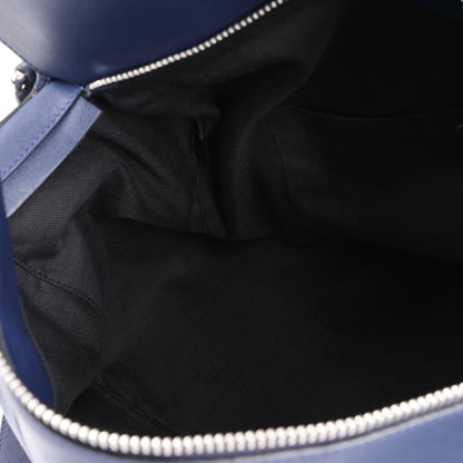 LOEWE Puzzle Large Leather 2Way Handbag in Navy Blue