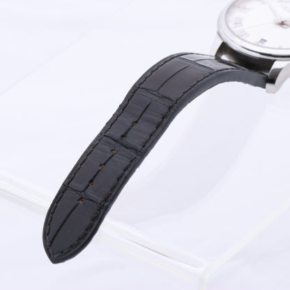 Chopard L.U.C 1937 Classic 168544-3002 42mm White Dial and Steel x Leather Watch